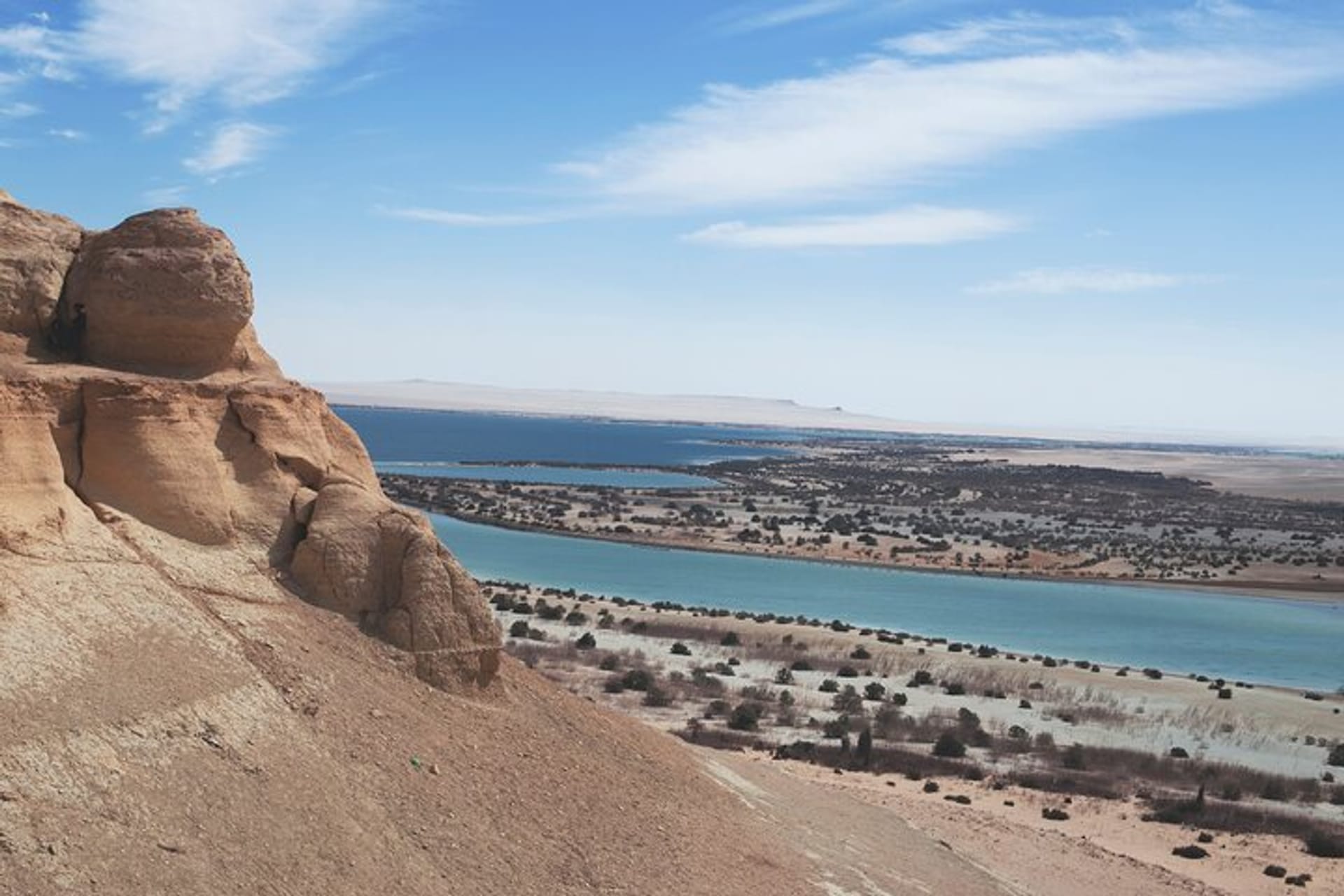 Magic Lake and Gebel El-Medawara