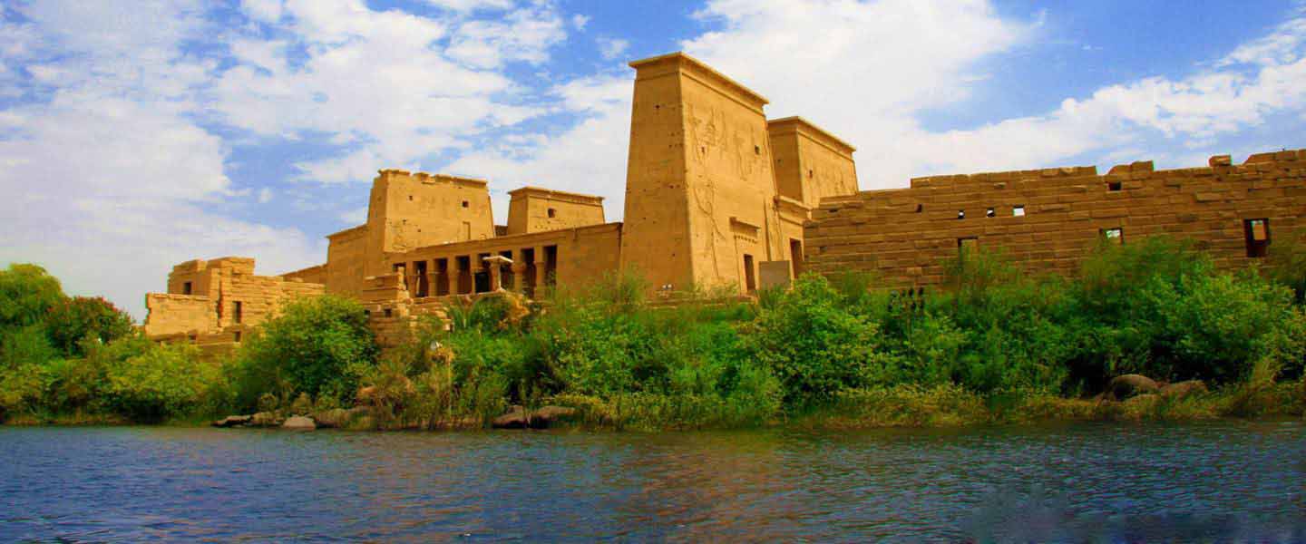 Philae temple from aswan hotels