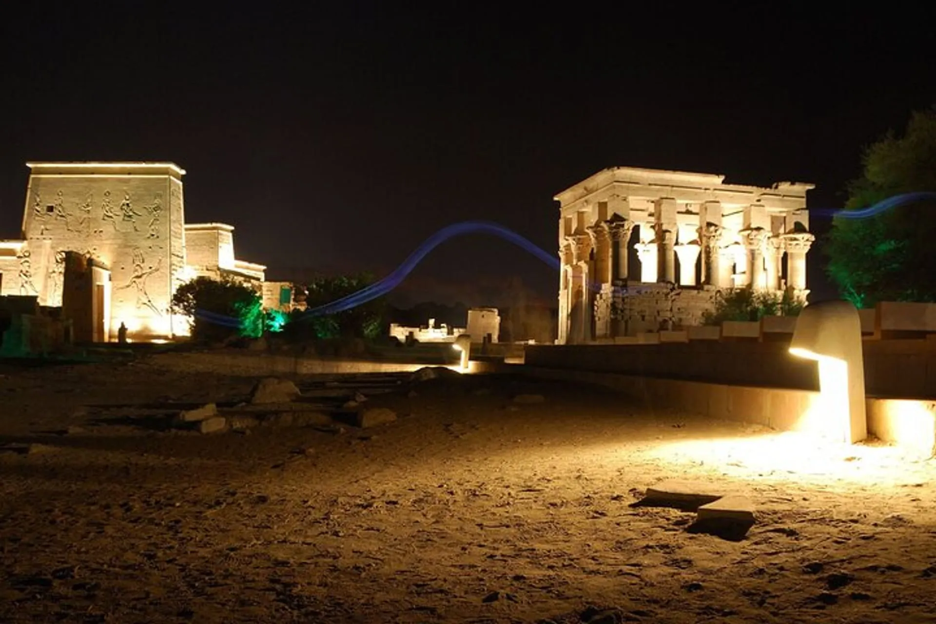 Sound and Light Show at Philae Temple
