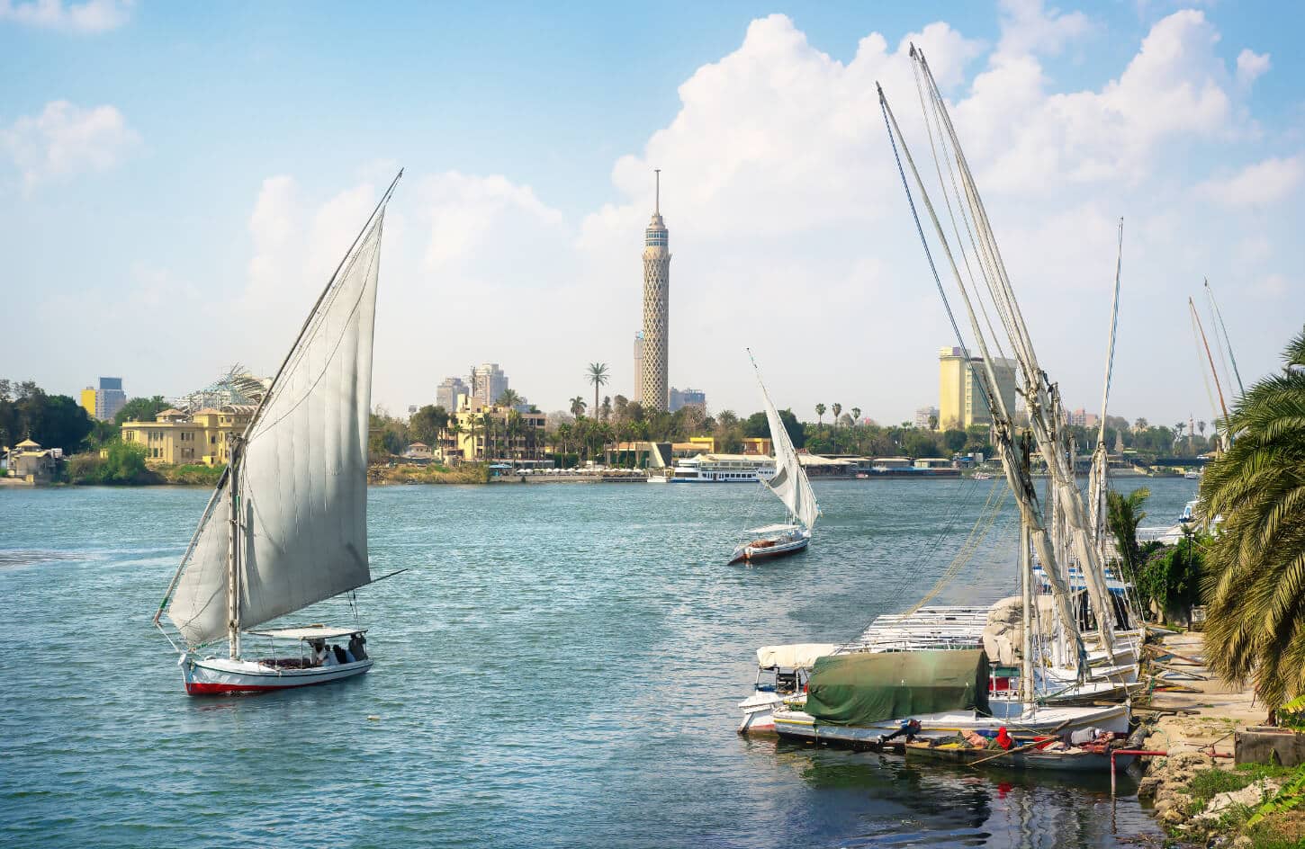 Felucca Ride on the Nile River in Cairo