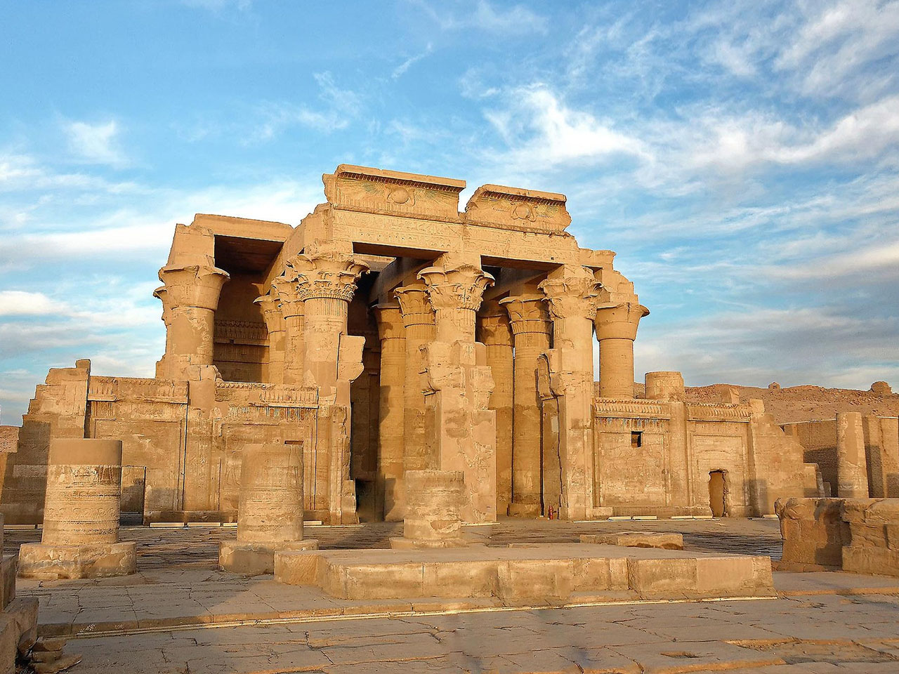 Kom Ombo and Edfu Temples from Luxor