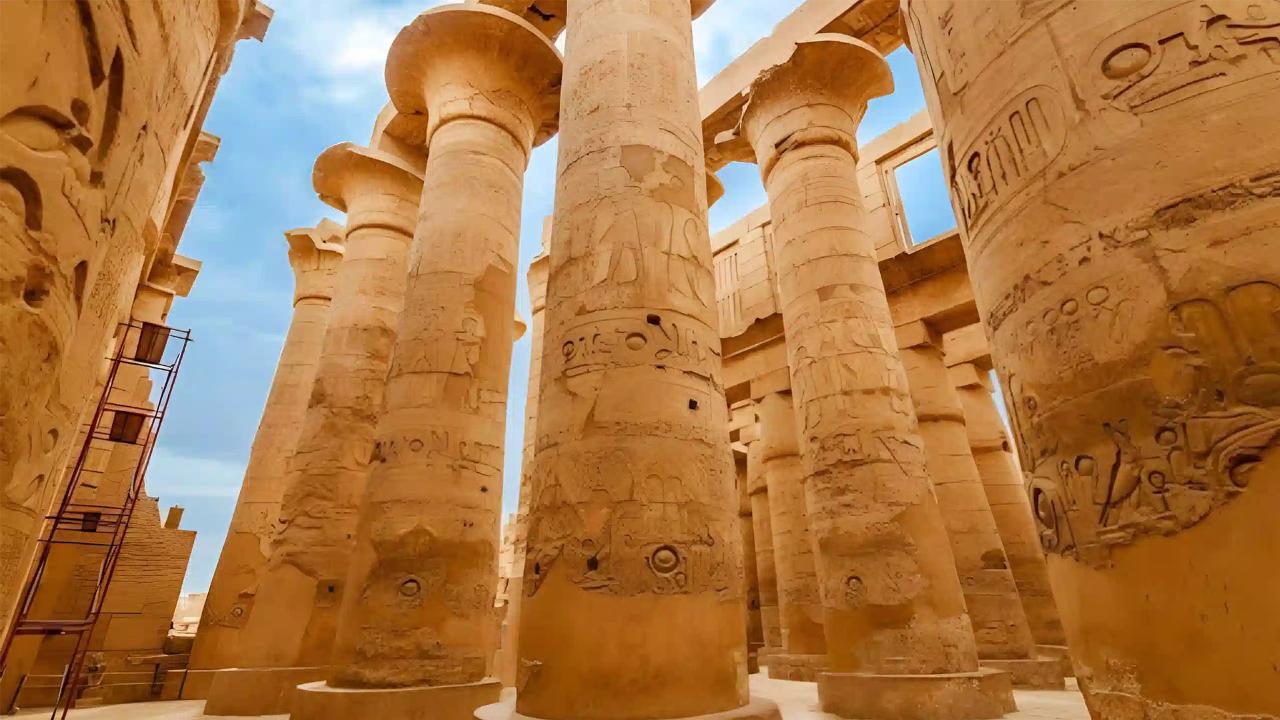 Theban Treasures: Valley of Kings Tombs, carter house and memnon colossi