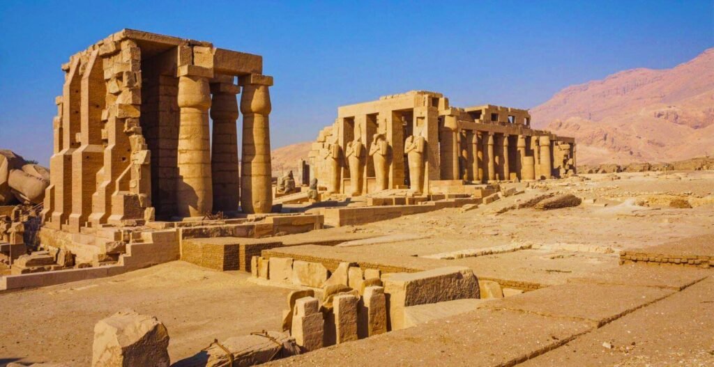 West Bank Highlights: Ramesseum, Medinet Habu and Nobles Tombs